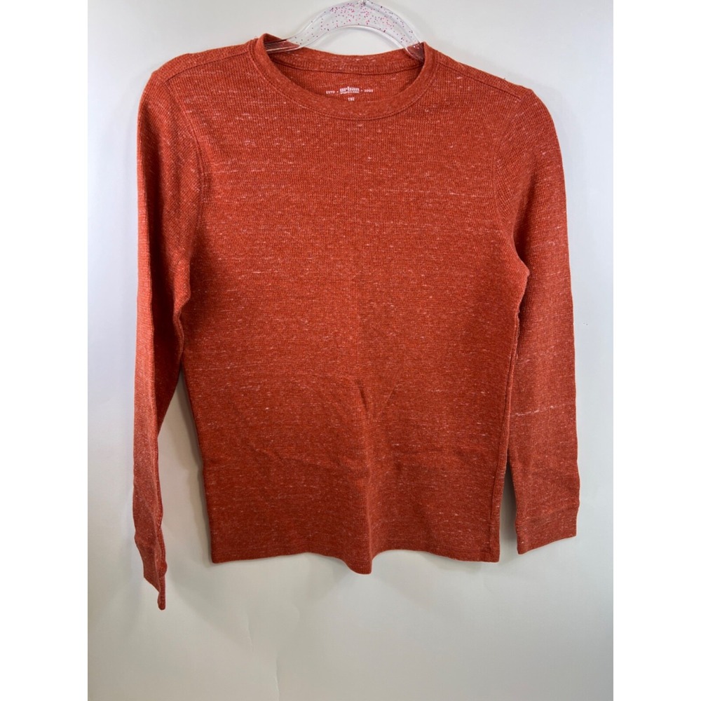 Urban Pipeline Long Sleeve Thermal Top, Rust Juniors Size XL